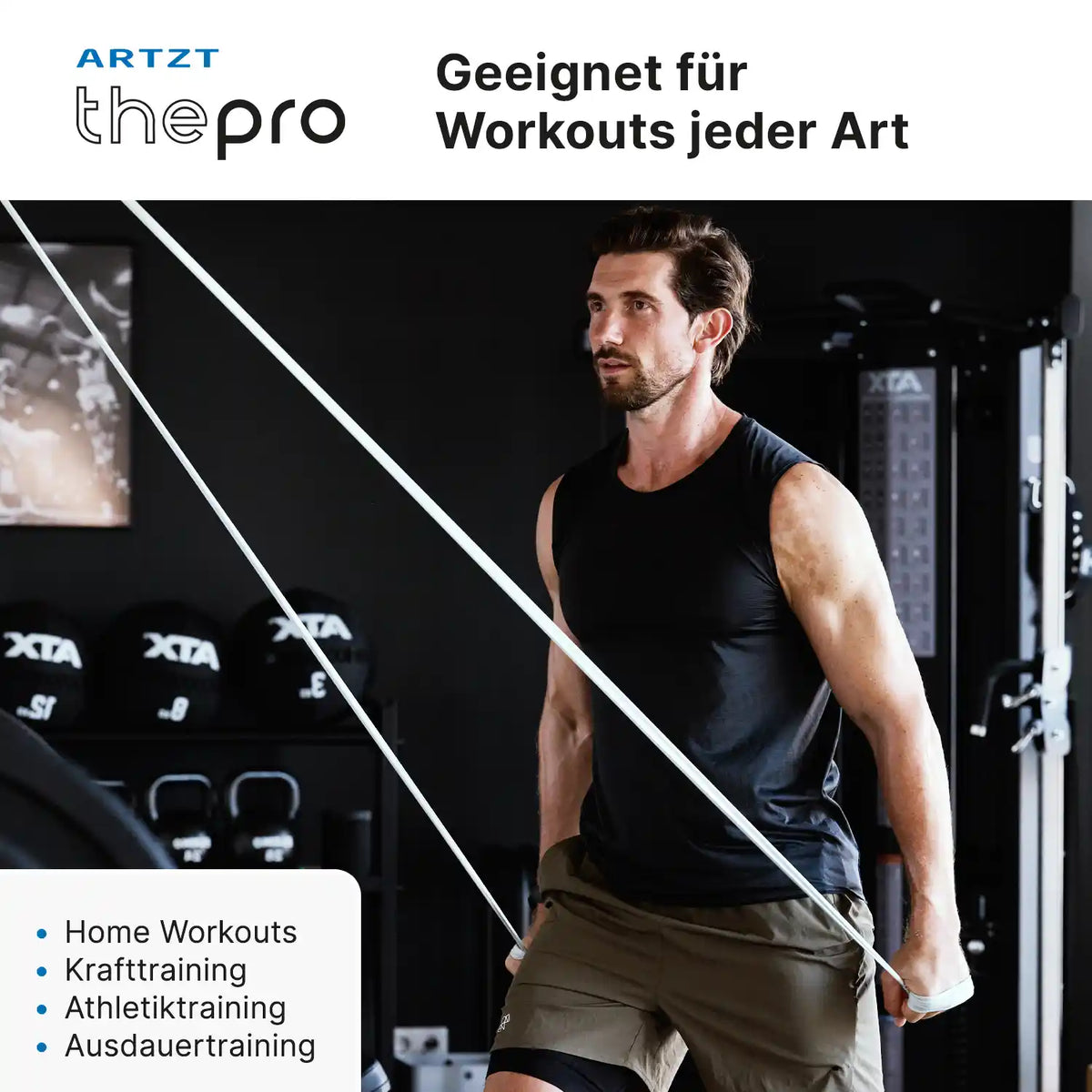 Fitnessband 2 m ARTZT thepro 8