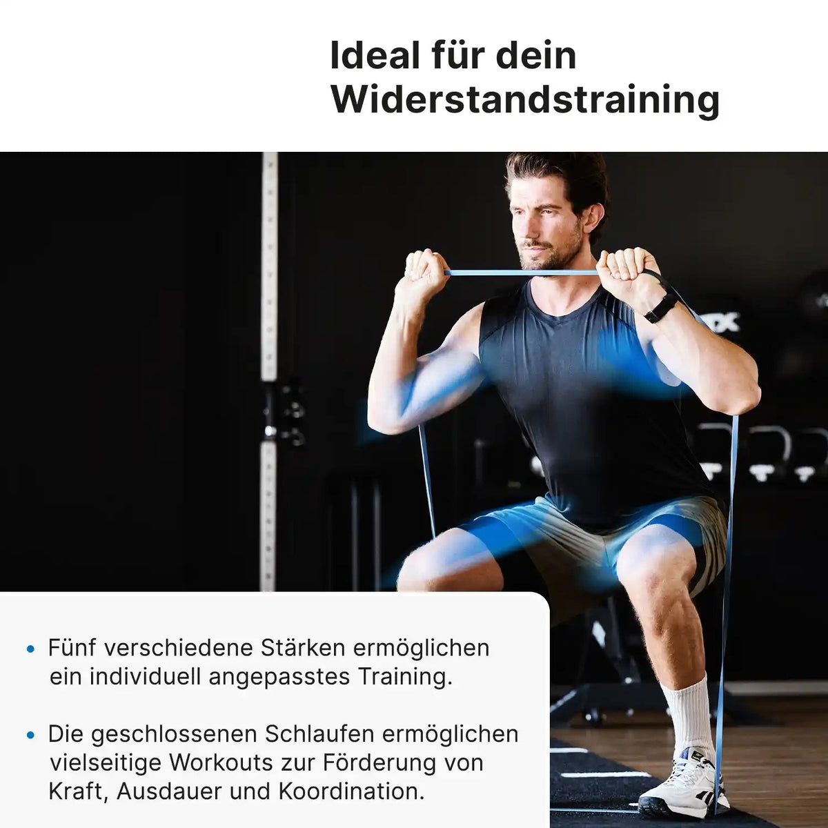 Power Band Fitnessband Set ARTZT thepro 3