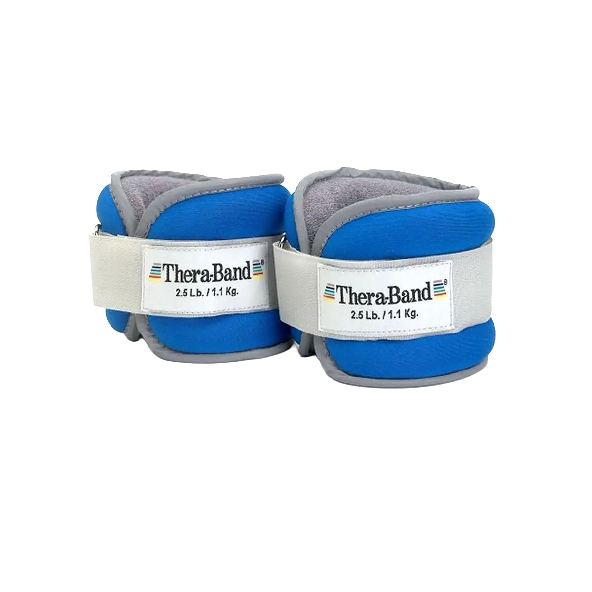 THERABAND Gewichtsmanschetten in blau auf transparentem Hintergrund. #gewicht_1130 g