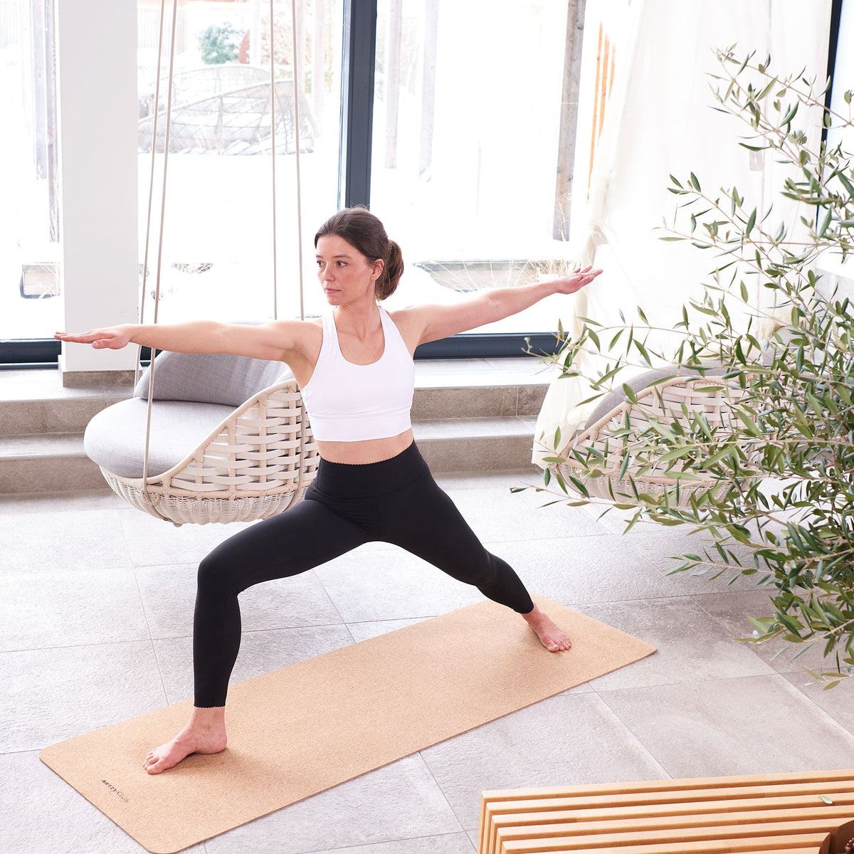 Yogamatte Kork Recycle PLUS ARTZT vitality 3