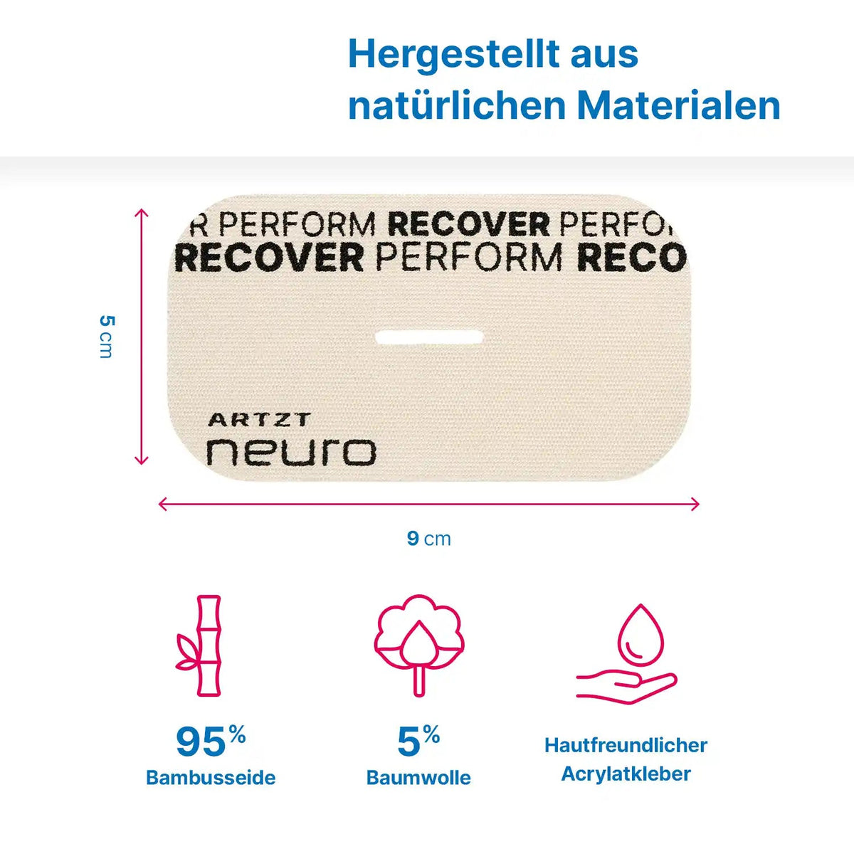 Mouth Tape Recovery - 30 Stück ARTZT neuro 6