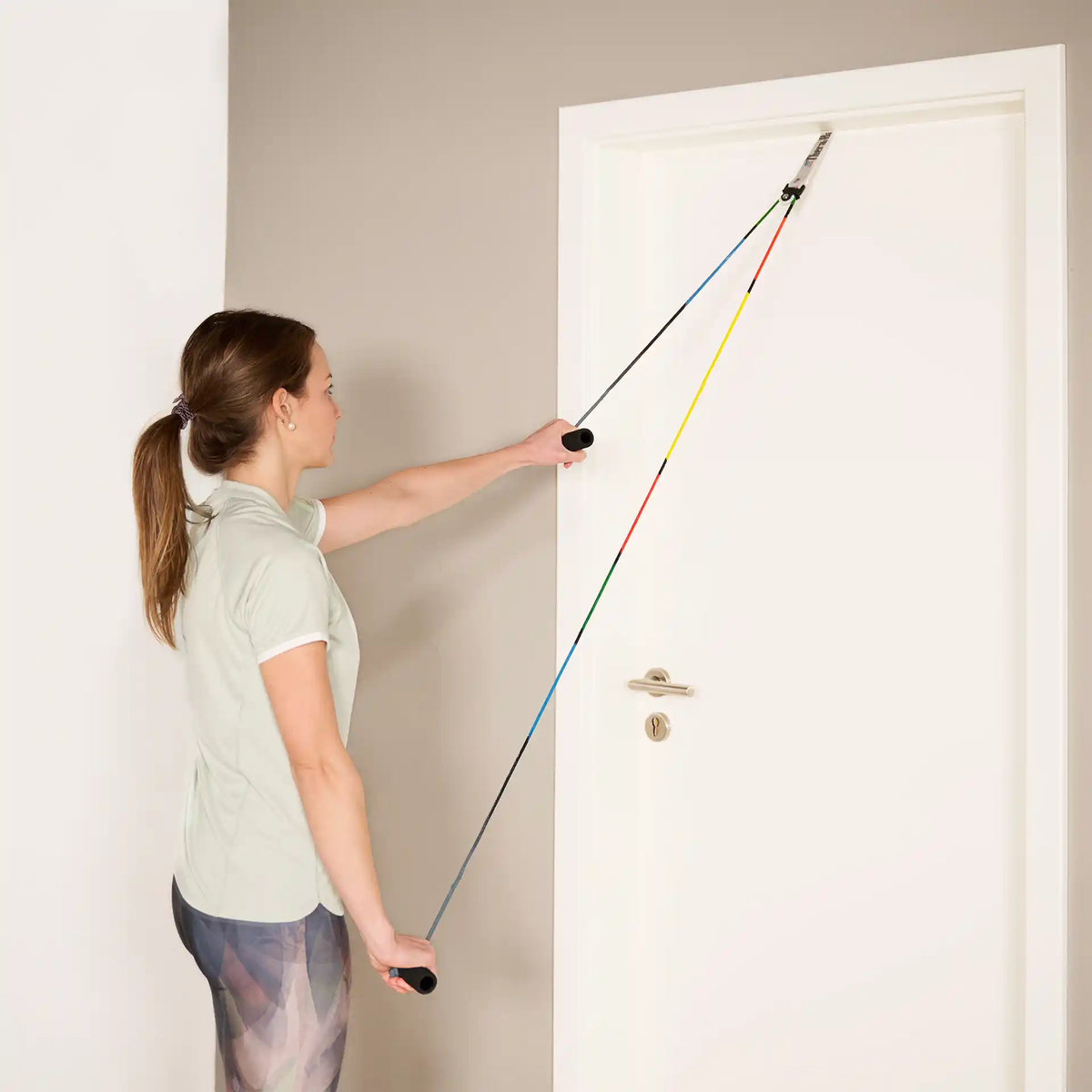 Shoulder Pulley Mobilisationstrainer für Schultertraining TheraBand 2