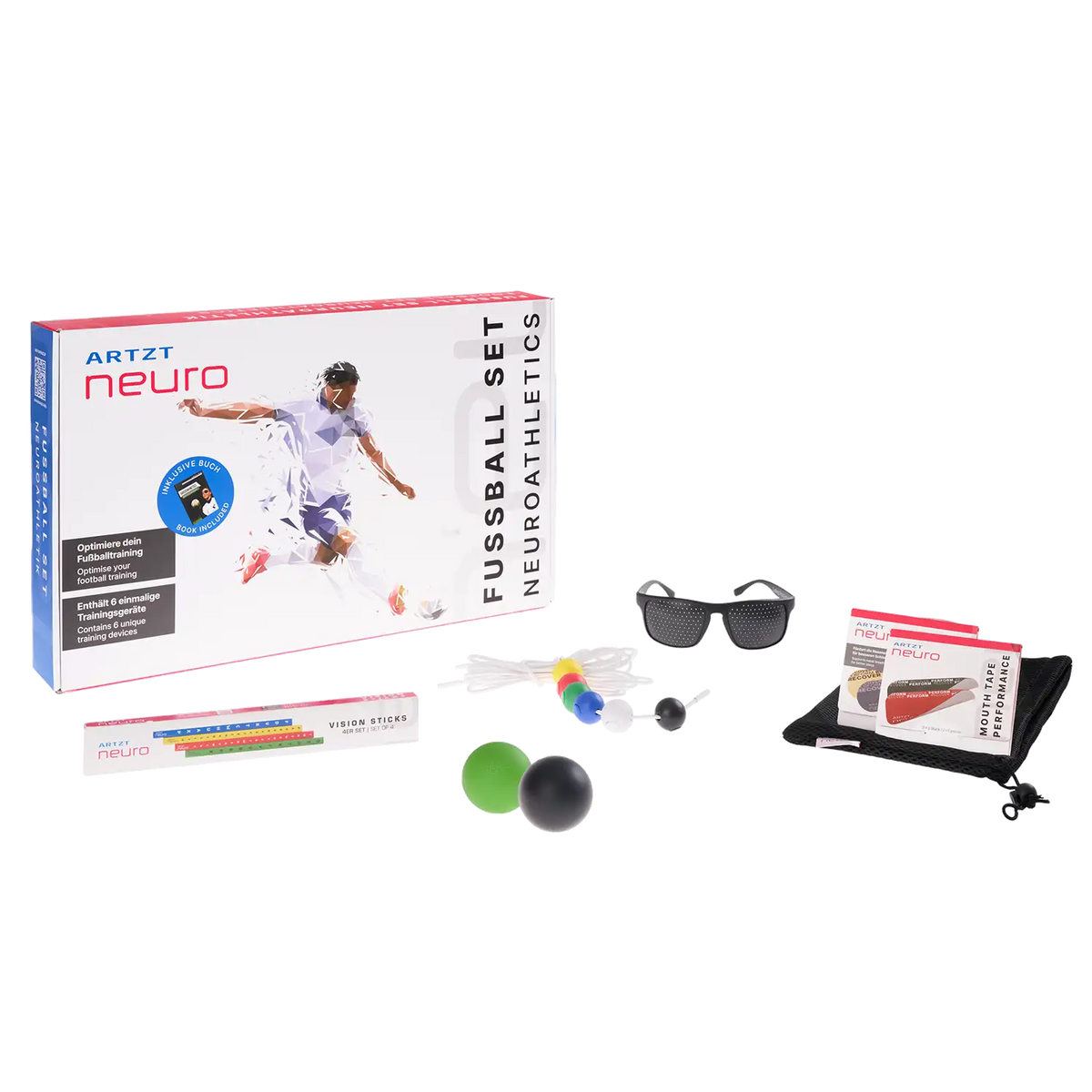 Fußball Set für neurozentriertes Fußballtraining ARTZT neuro 1