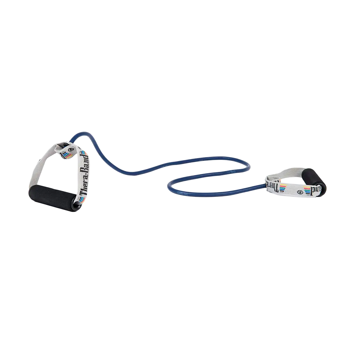 THERABAND Bodytrainer Tubing in blau auf transparentem Hintergrund. #farbe_blau