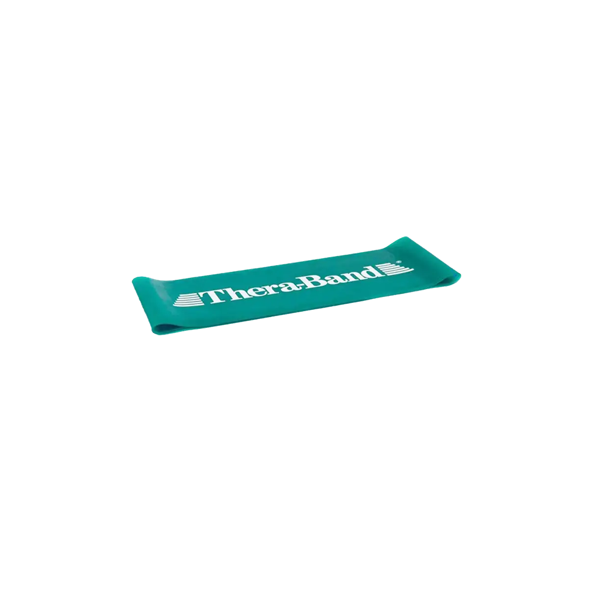 THERABAND Loop 20 cm in grün auf transparentem Hintergrund. #farbe_grün